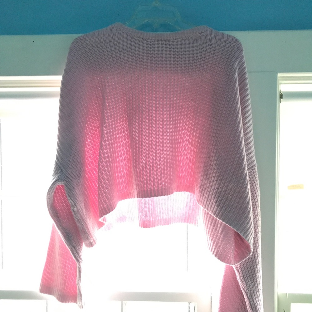 Oversized Crop Sweater